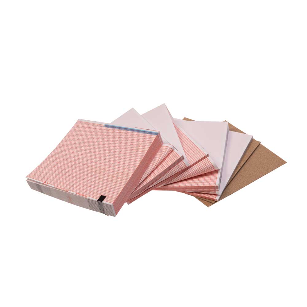 Thermal Paper 80mm W, Red 75mm grid, Z-Fold, Block Queue, 280 pg, 10pk/box Thermal Paper 80mm W, Red 75mm grid, Z-Fold, Block Queue, 280 pg, 10pk/box