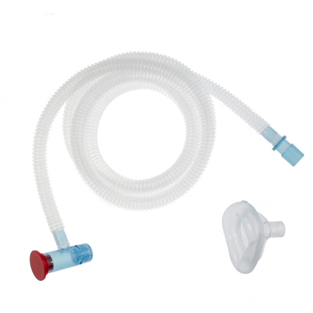Disposable T-Piece Neonatal Patient Circuit Kit with Size 0 Mask, NF-157-0GE (10/box) Disposable T-Piece Neonatal Patient Circuit Kit with Size 0 Mask, NF-157-0GE (10/box)