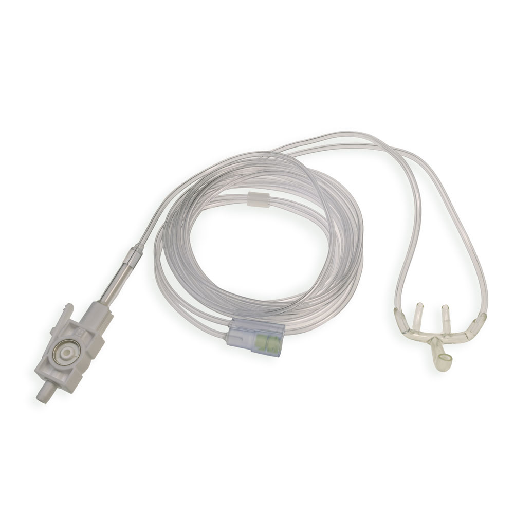 Cannula Nasal/Oral, CO<sub>2</sub>, LoFlo, Pediatric, 10/box