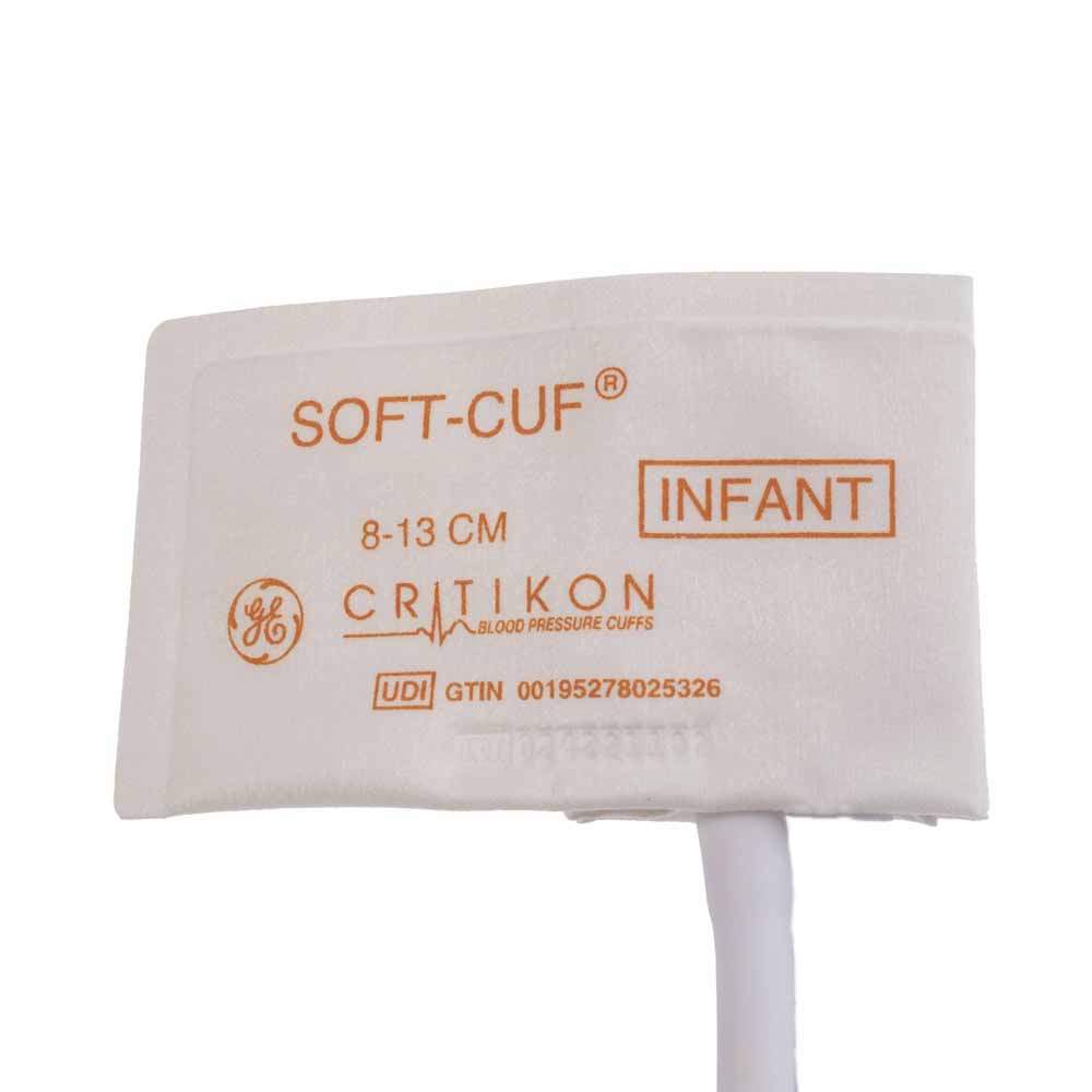 SOFT-CUF Infant Blood Pressure Cuff, 1 Tube Bayonet (20/box) SOFT-CUF Infant Blood Pressure Cuff, 1 Tube Bayonet (20/box)