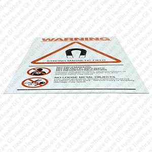 Security Zone Warning Sign - Strong Magnetic Field Security Zone Warning Sign - Strong Magnetic Field