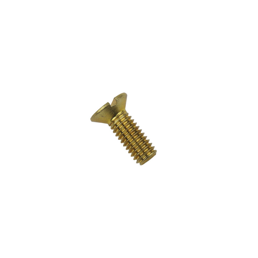 M6 X 16 Slotted Flat Countersunk Head Machine Screw M6 X 16 Slotted Flat Countersunk Head Machine Screw
