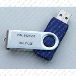 Blank USB with label Blank USB with label