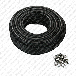 Rubber hose 1/2 in. 50m with 20 clamps