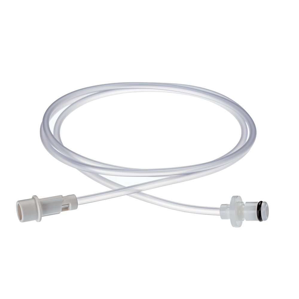 Disposable Gas Exhaust Line, White Conical and Colder, 1m (1/box)
