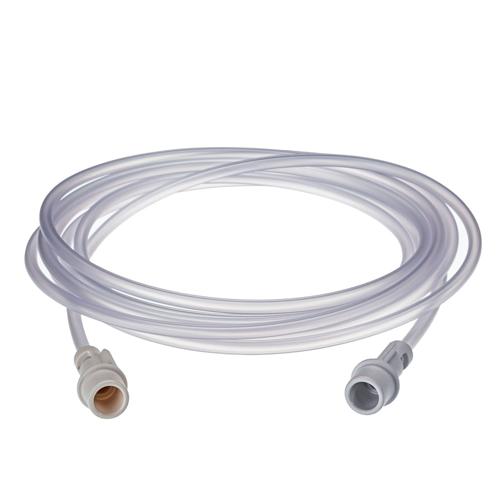 Disposable Gas Exhaust Line, White Conical, 2m (1/box)