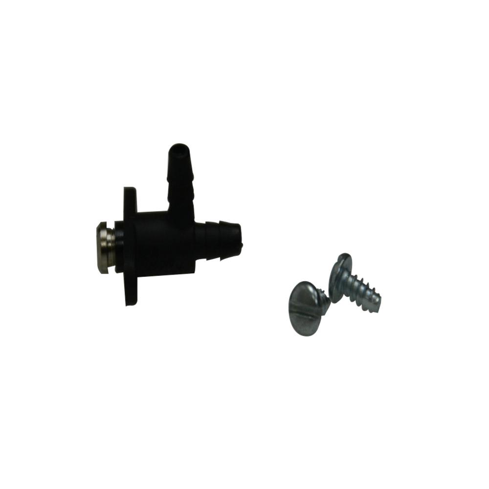 Resistor Flow VAR with Knob Rectangular Barb 1/8" Tube Resistor Flow VAR with Knob Rectangular Barb 1/8" Tube