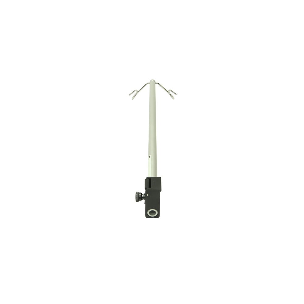 IV Pole Dual Hook 24" IWS - Dovetail Rail Mount IV Pole Dual Hook 24" IWS - Dovetail Rail Mount