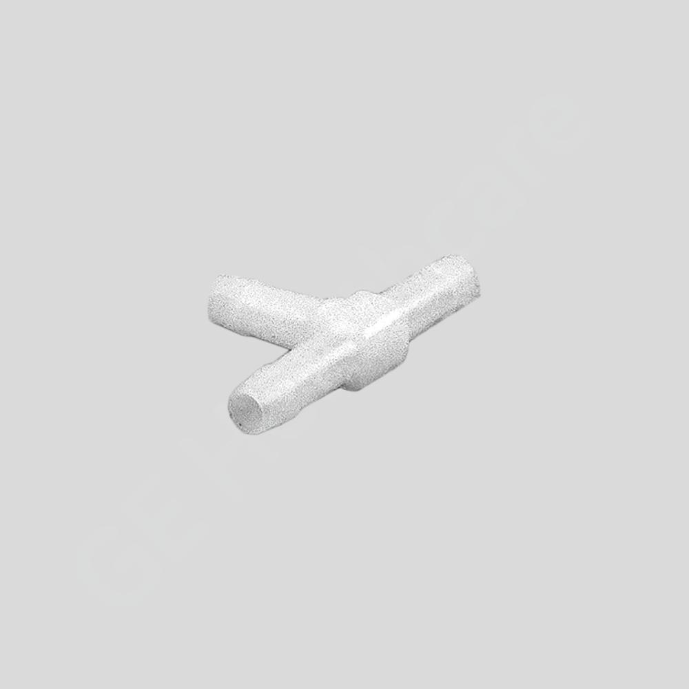 Tube Connector, T-Piece 3 mm, White Tube Connector, T-Piece 3 mm, White