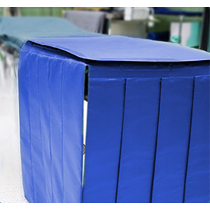 Radiation shield loop blue Radiation shield loop blue