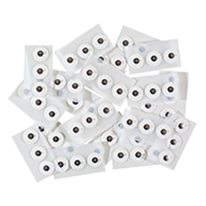 ECG Snap Electrode Foam Round Solid Gel, 25.4mm / 1 ECG Snap Electrode Foam Round Solid Gel, 25.4mm / 1