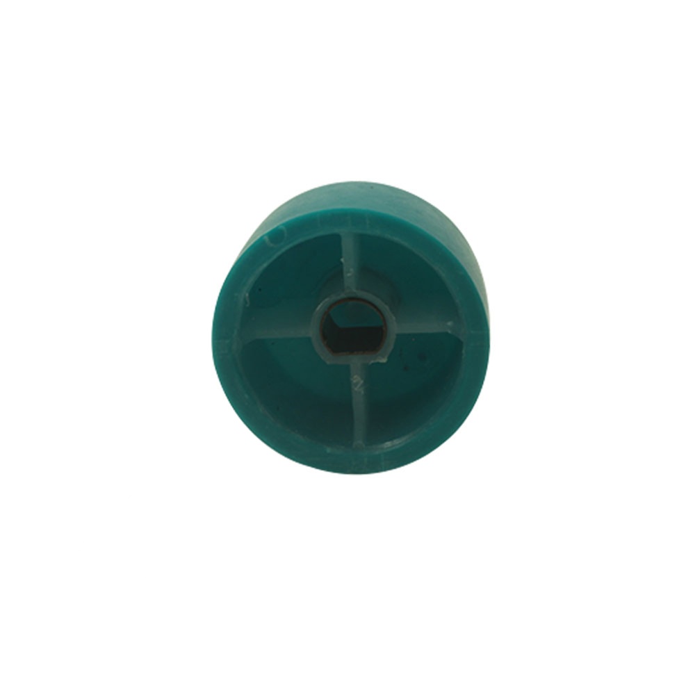 Knob - Midsize Soft Touch 6.35 Shaft Teal Green Snap On Knob - Midsize Soft Touch 6.35 Shaft Teal Green Snap On