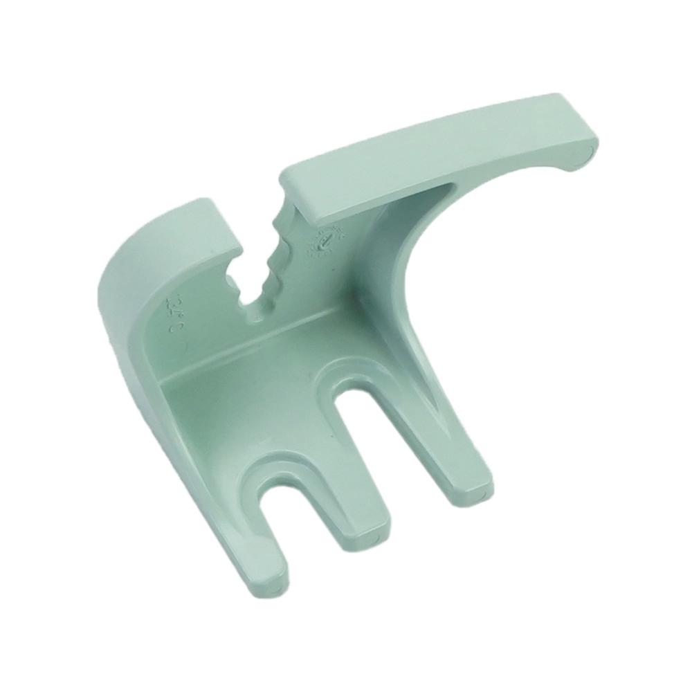 Clip Suction Bag Hose LT Teal Gray Injection Molded Clip Suction Bag Hose LT Teal Gray Injection Molded