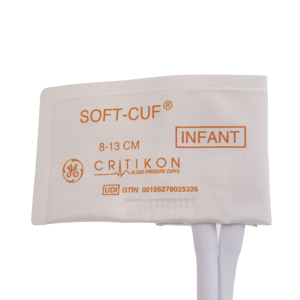 SOFT-CUF Infant Blood Pressure Cuff, 2 Tubes DINACLICK (20/box) SOFT-CUF Infant Blood Pressure Cuff, 2 Tubes DINACLICK (20/box)
