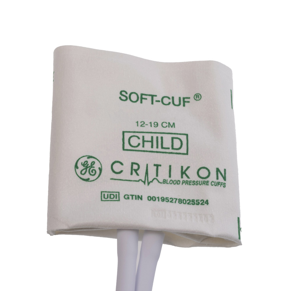 SOFT-CUF Child Blood Pressure Cuff, 2 Tubes DINACLICK, ISO80369-5 (20/box)